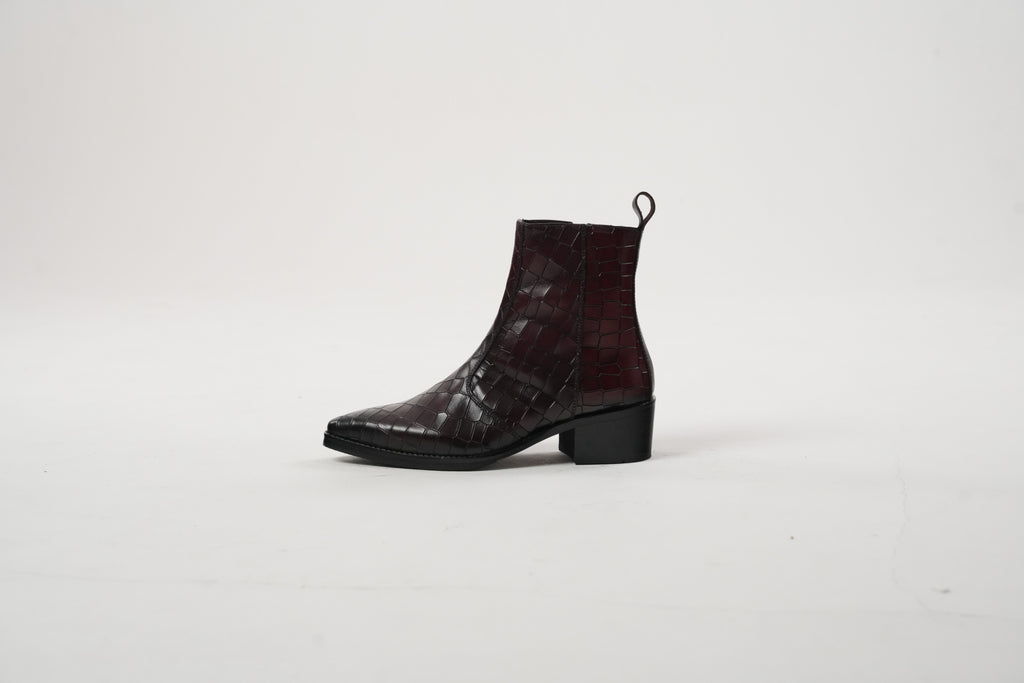 Burgundy Cuvier Boots