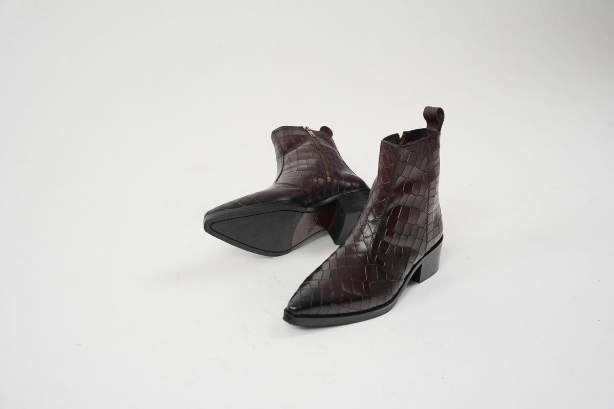 Burgundy Cuvier Boots