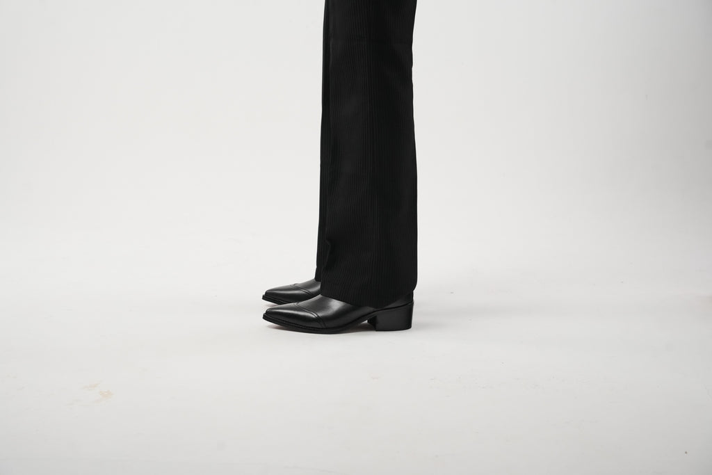 Onyx Calfskin Tennessee Boots