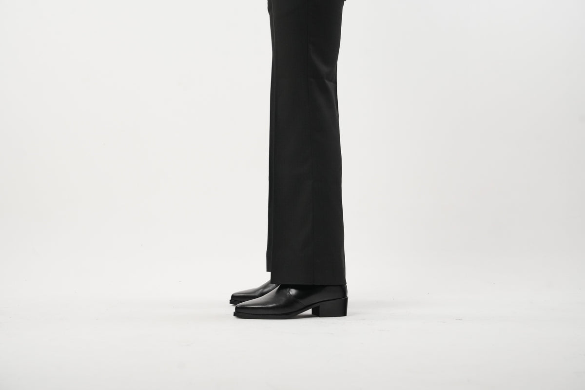 Onyx Calfskin Boots