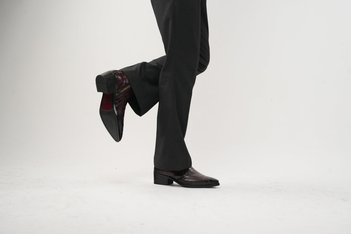 Burgundy Cuvier Boots
